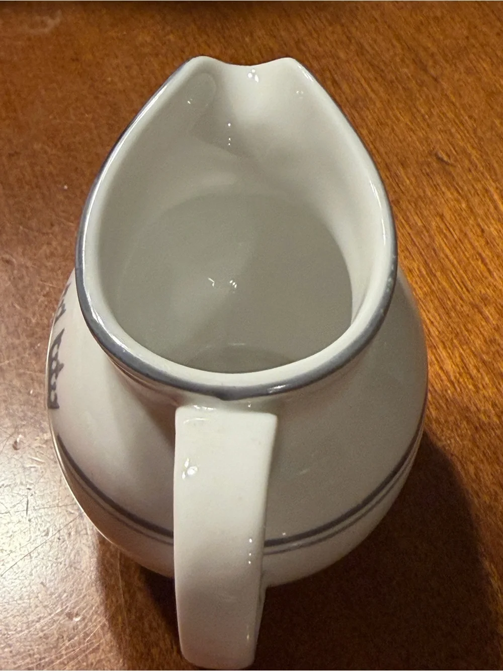 Rörstrand Sverige Porcelain Marked Mini Creamer